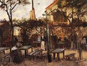 Vincent Van Gogh The Guingette at Montmartre Sweden oil painting reproduction